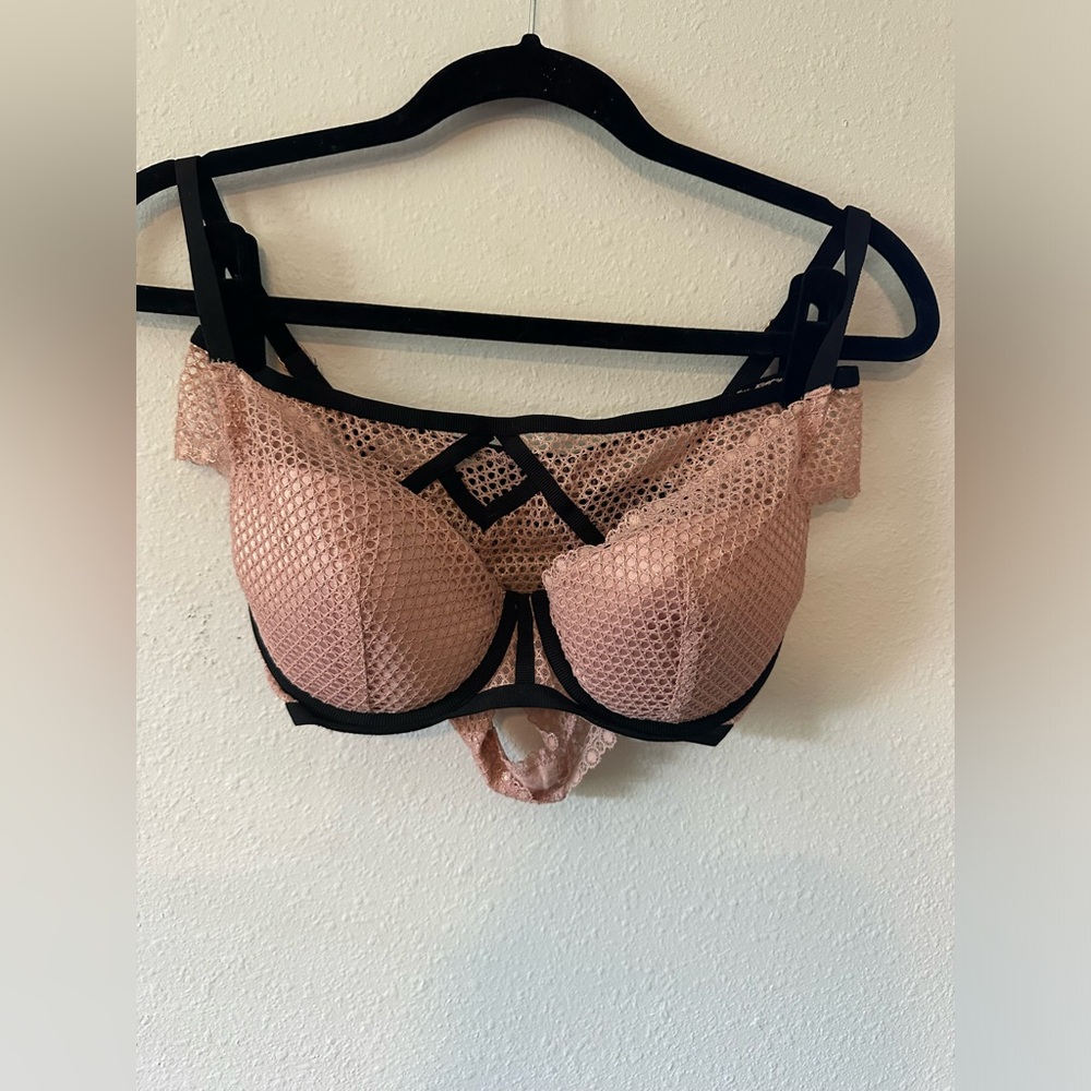 VS Metallic Lingerie Set
